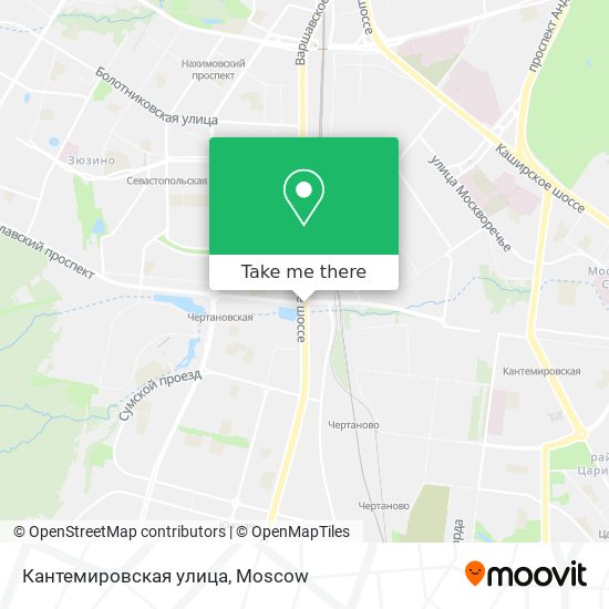 Кантемировская улица map