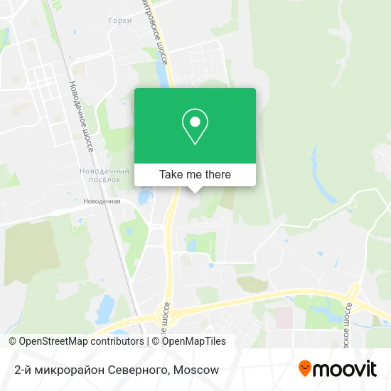 2-й микрорайон Северного map