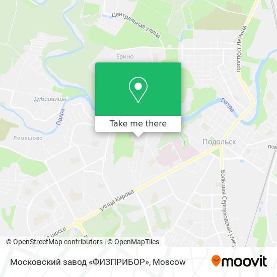 Московский завод «ФИЗПРИБОР» map