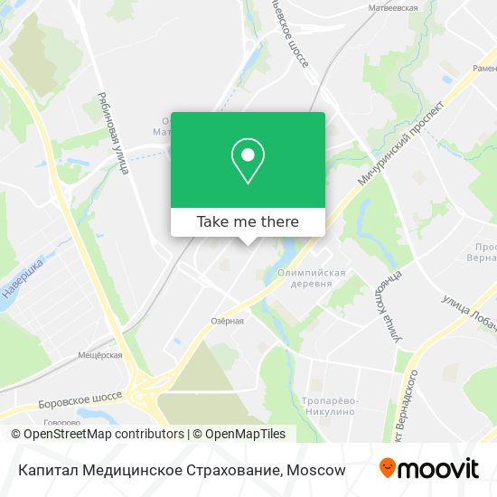 Капитал Медицинское Страхование map