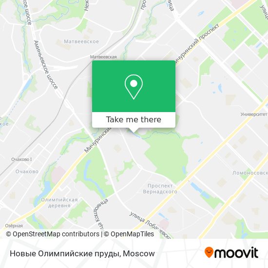 Новые Олимпийские пруды map