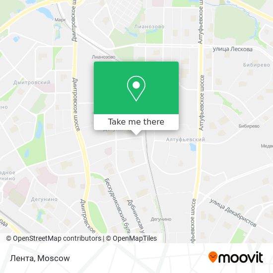Лента map