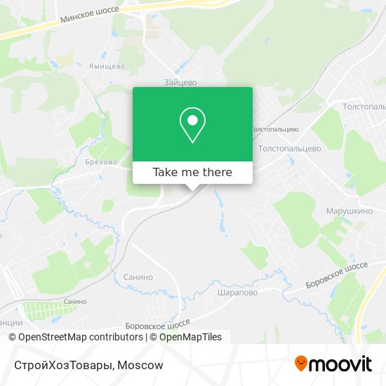 СтройХозТовары map