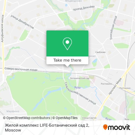 Жилой комплекс LIFE-Ботанический сад 2 map