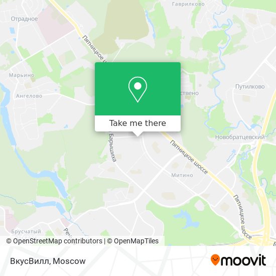 ВкусВилл map