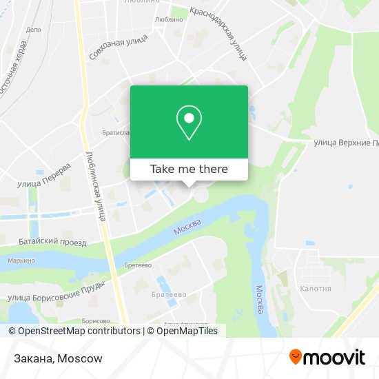 Закана map