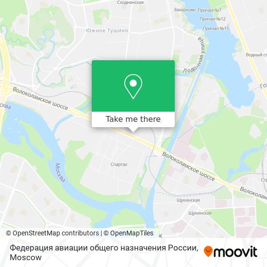 Федерация авиации общего назначения России map