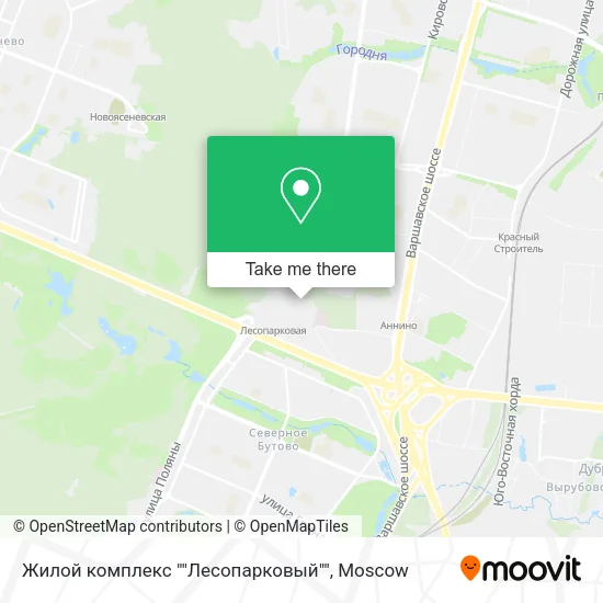 Жилой комплекс ""Лесопарковый"" map