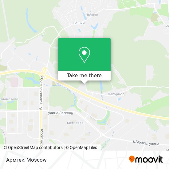 Армтек map