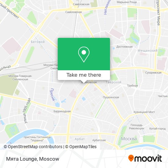 Мята Lounge map