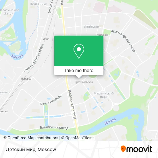 Детский мир map