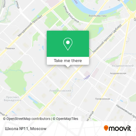 Школа №11 map
