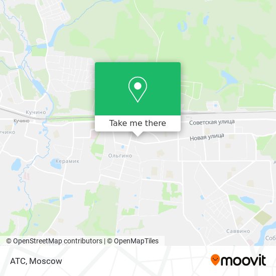 АТС map