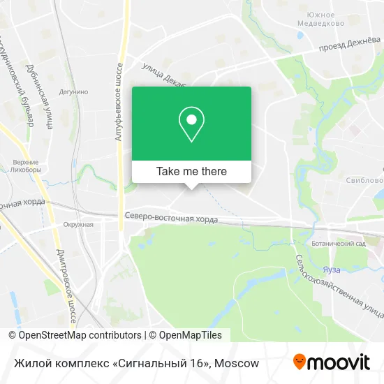 Жилой комплекс «Сигнальный 16» map