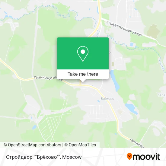 Стройдвор ""Брёхово"" map