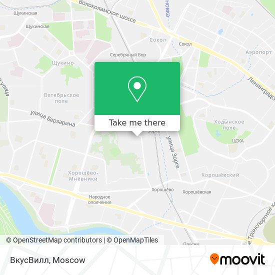 ВкусВилл map