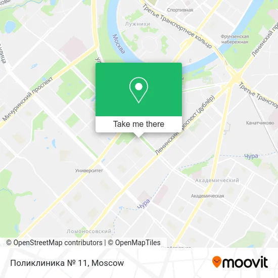 Поликлиника № 11 map