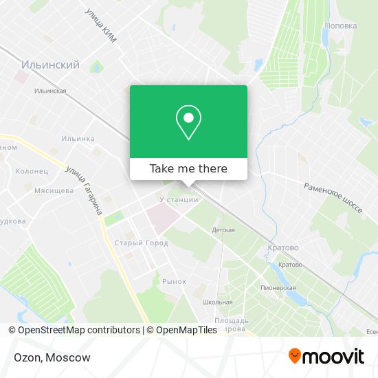 Ozon map