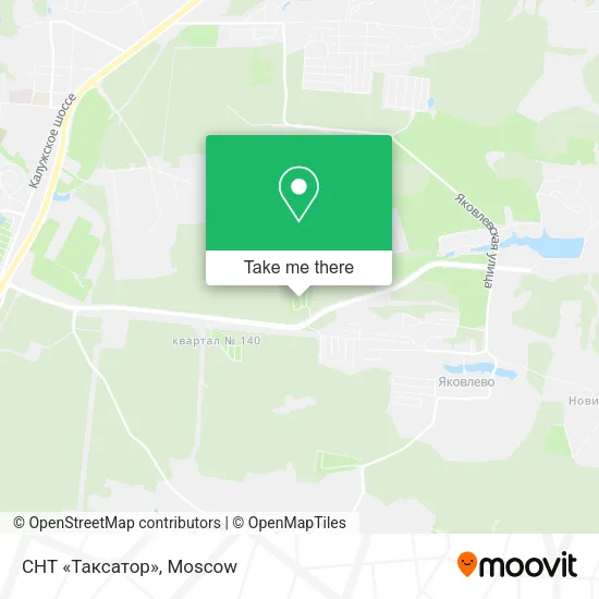 СНТ «Таксатор» map