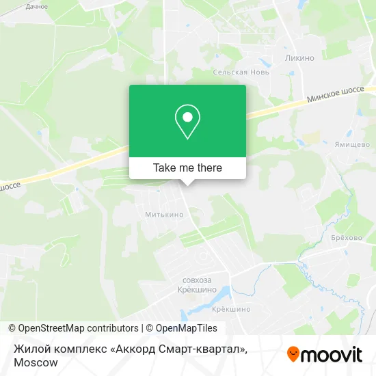 Жилой комплекс «Аккорд Смарт-квартал» map