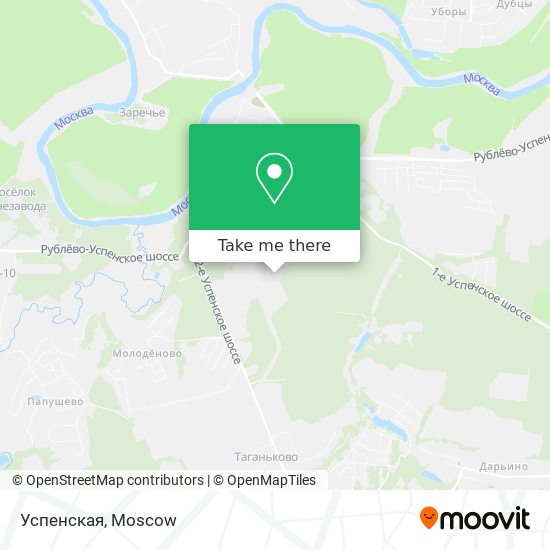 Успенская map
