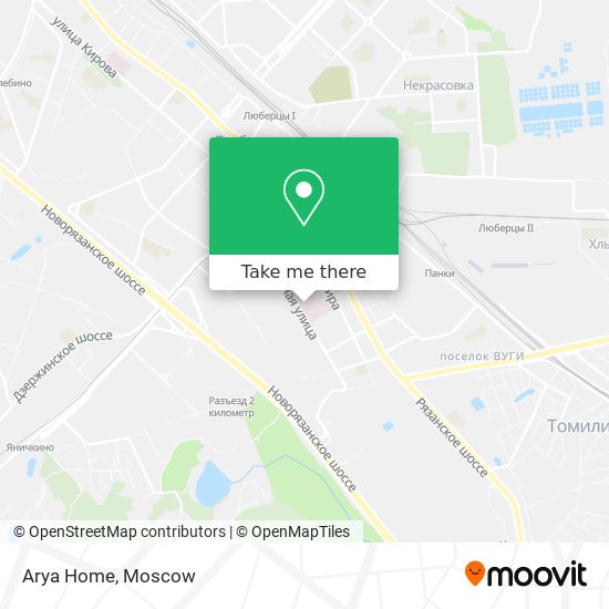 Arya Home map