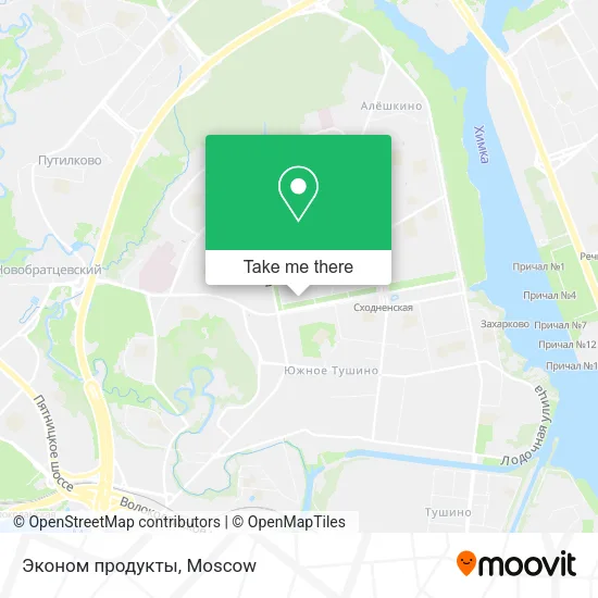 Эконом продукты map