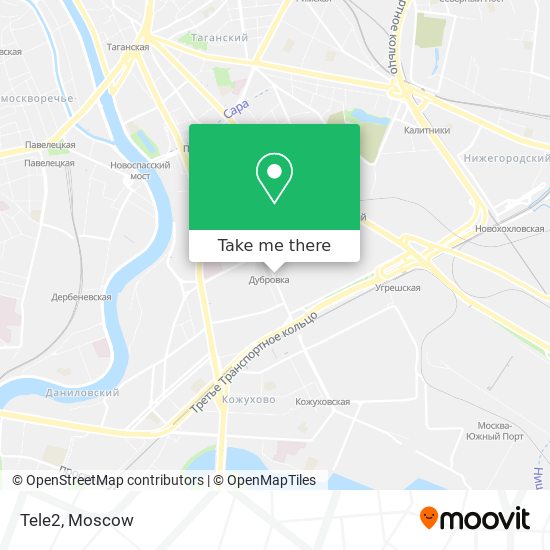 Tele2 map