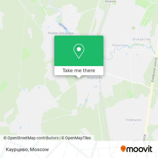 Каурцево map