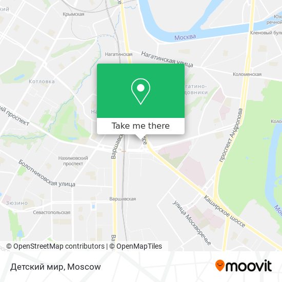 Детский мир map