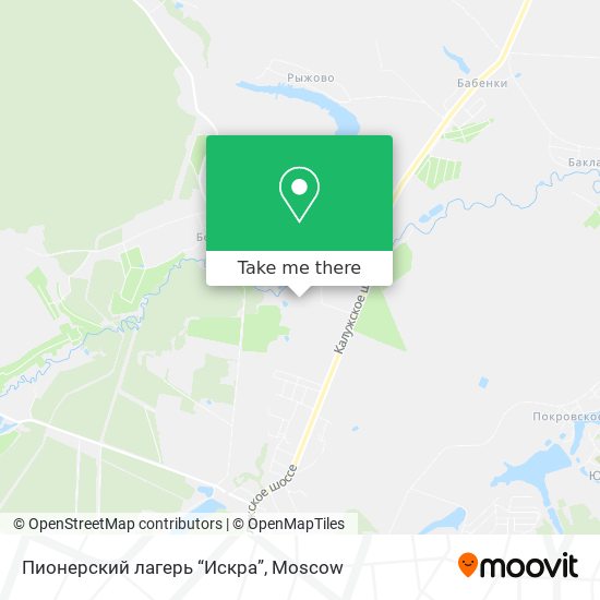 Пионерский лагерь “Искра” map