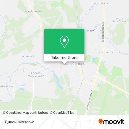 Дикси map