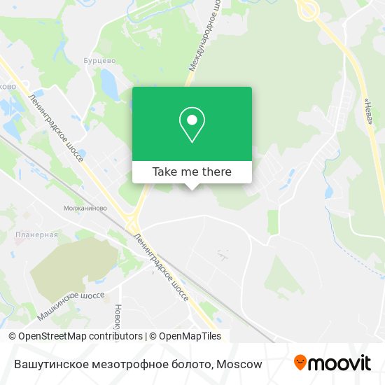 Вашутинское мезотрофное болото map