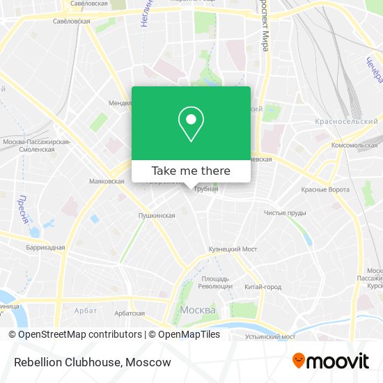 Rebellion Clubhouse map