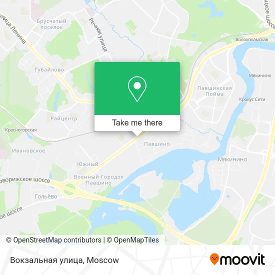 Вокзальная улица map