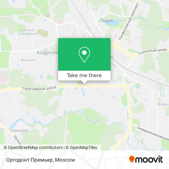 Ортодонт Премьер map