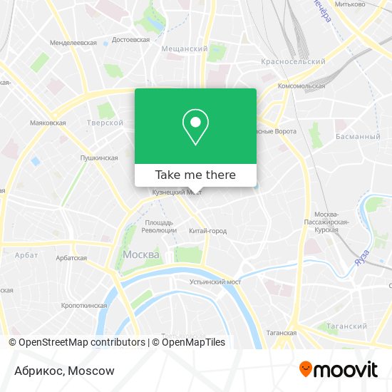 Абрикос map