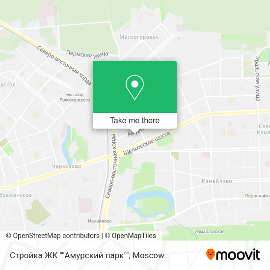 Стройка ЖК ""Амурский парк"" map