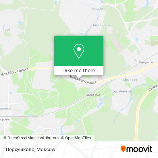 Перхушково map