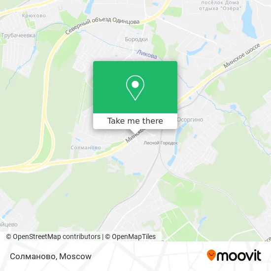 Солманово map