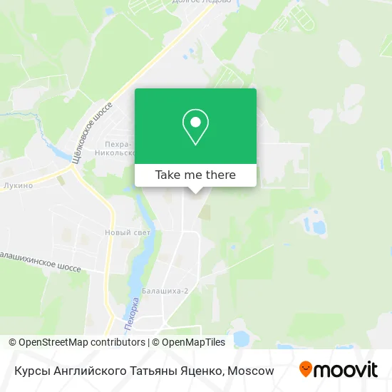Курсы Английского Татьяны Яценко map