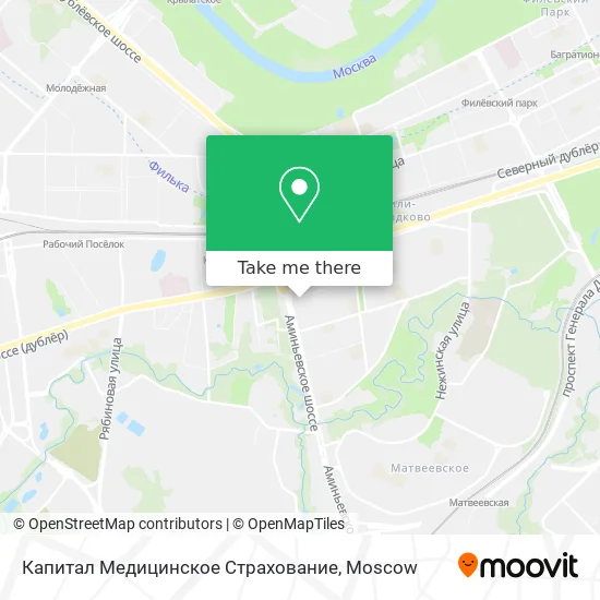 Капитал Медицинское Страхование map