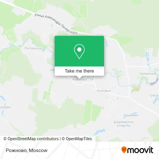 Рожново map