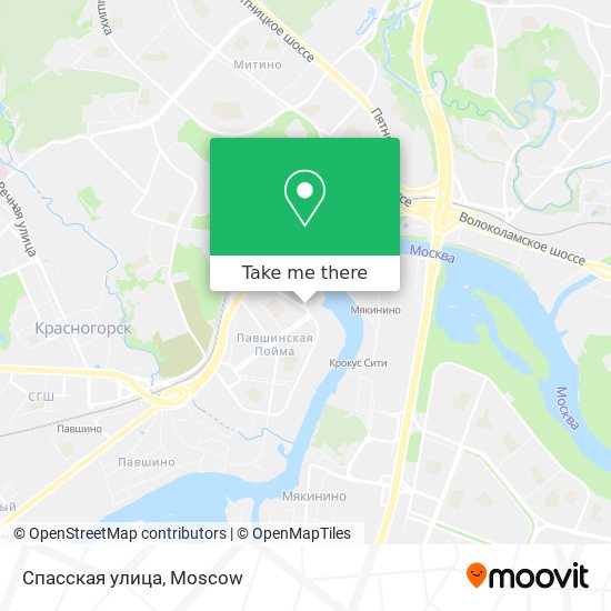 Спасская улица map
