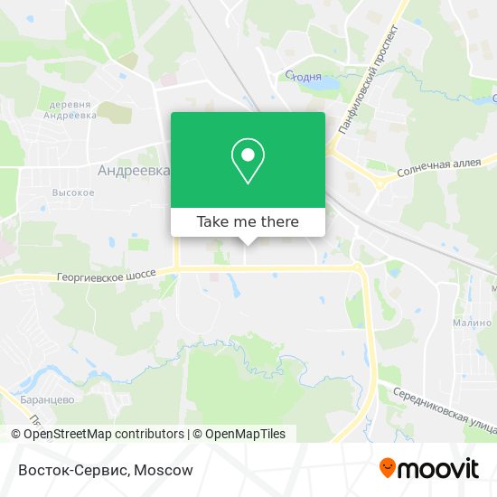 Восток-Сервис map