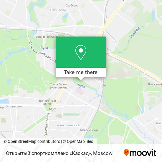 Открытый спорткомплекс «Каскад» map