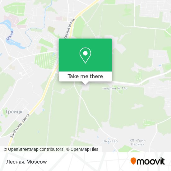 Лесная map