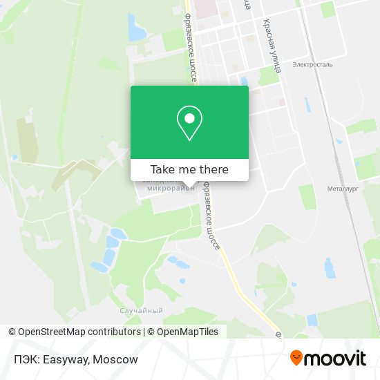 ПЭК: Easyway map