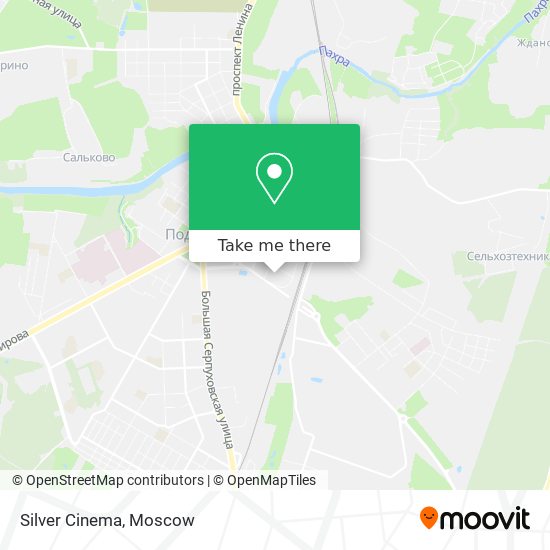 Silver Cinema map