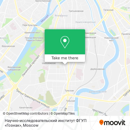 Научно-исследовательский институт ФГУП «Гознак» map